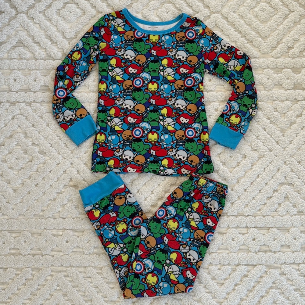 Charlie’s Project Kids Marvel Avengers PJ Set size 8